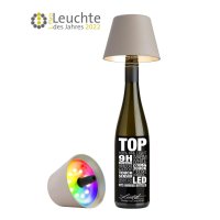 TOP 2.0 RGBW-Akku-Flaschenleuchte SAND – sompex®