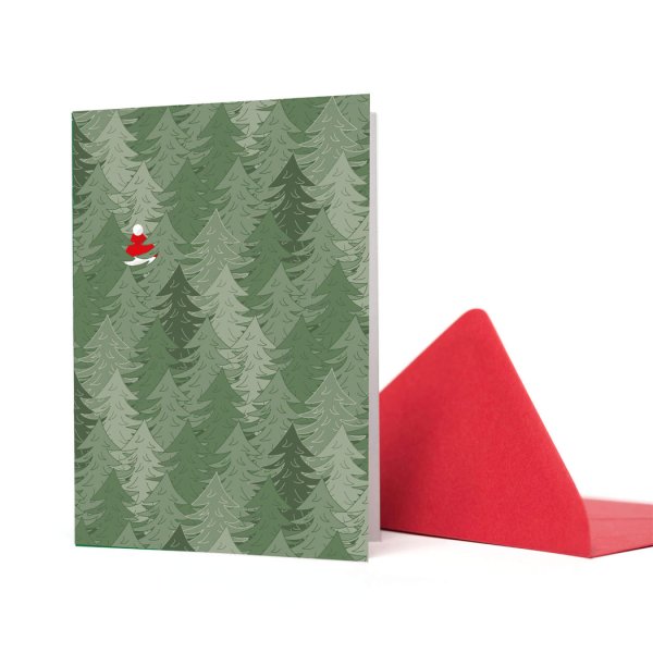 ‘Nikolaus im Wald‘ Weihnachtskarte – My PRETTY CIRCUS