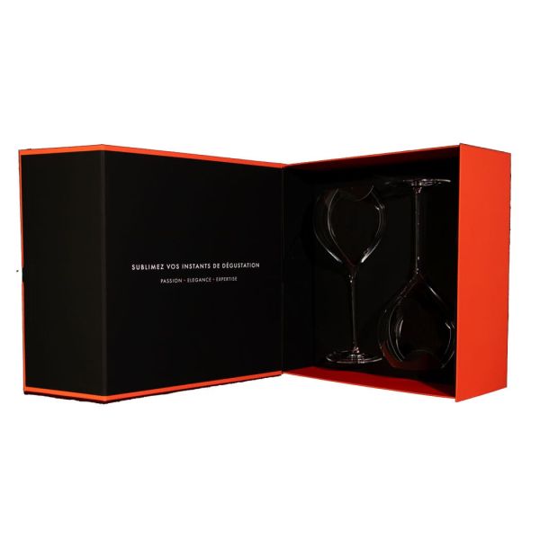 Mundgeblasenes Lehmann SYNERGIE 60 Champagnerglas – Signature Philippe Jamesse, Ultralight.