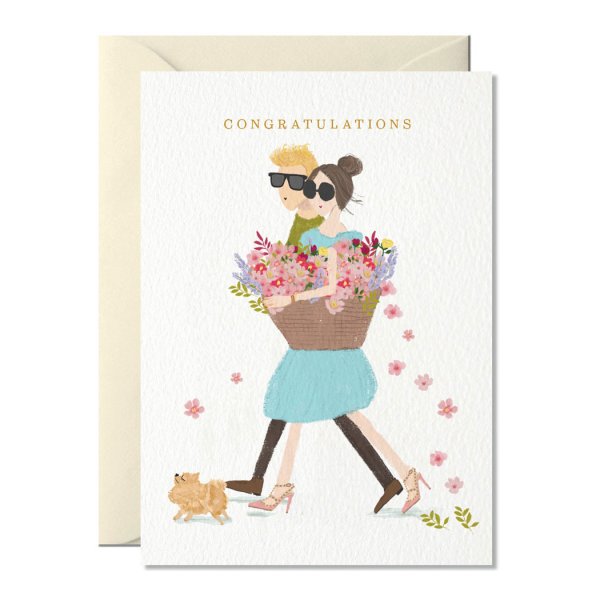 ‚Congratulations Couple‘ – Glückwunschkarte A6