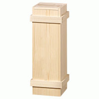 Holz-Kiste mit Leisten, 1er MAGNUM
