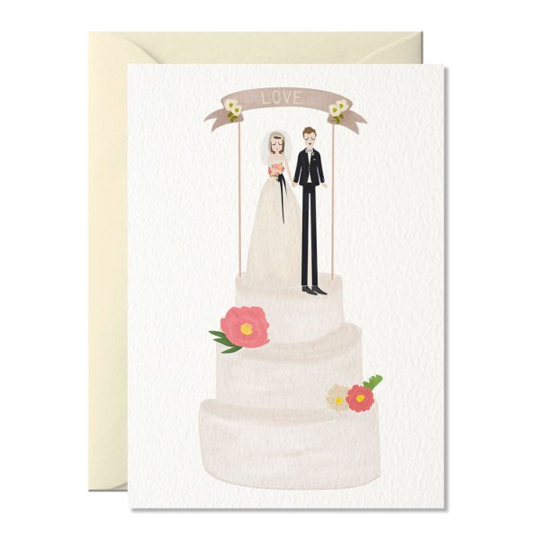‚Wedding Cake‘ – Glückwunschkarte A6