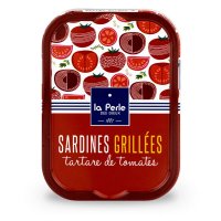Sardines grillées tartare de tomates - La PERLE...